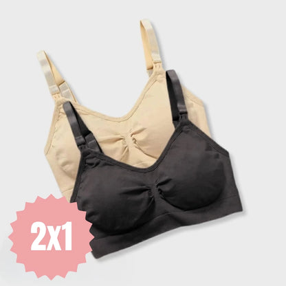 Pack 1 + 1 GRATIS Corpiño Moldeador Sin Costuras