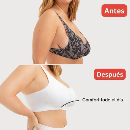 Pack x3 Corpiño Sin Aros Moldeador