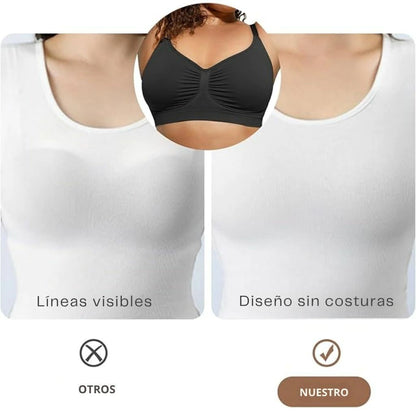 Pack x3 Corpiño Moldeador Sin Costuras